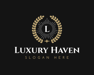 Hotel - Laurel Wreath Hotel logo design