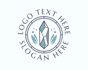 Crystal - Luxe Gemstone Jewel logo design