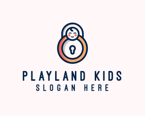 Child Safety Lock  logo design