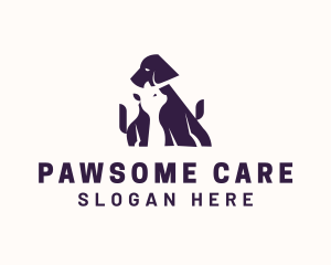 Veterinarian - Cat Dog Veterinarian logo design