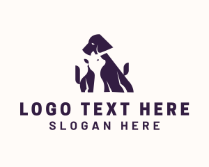 Kitty - Cat Dog Veterinarian logo design