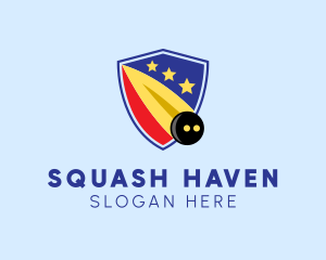 Squash Team League logo design