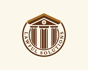 Legal - Lawyer Legal Courthouse logo design
