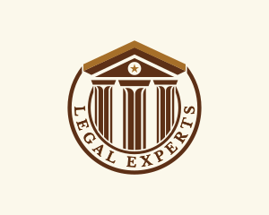 Lawyer - Lawyer Legal Courthouse logo design