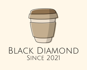 Minimalist Coffee Cup  logo design