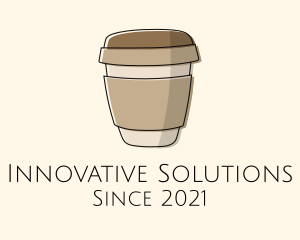 Barista - Minimalist Coffee Cup logo design