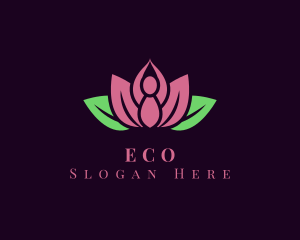 Lotus Petal Meditation Logo