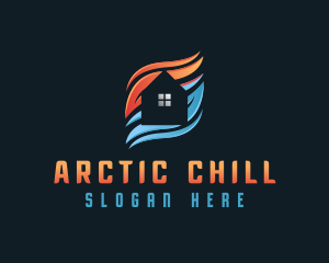 Cold Warm Ventilation logo design