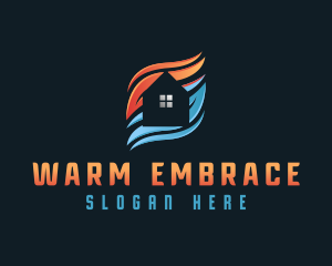 Cold Warm Ventilation logo design