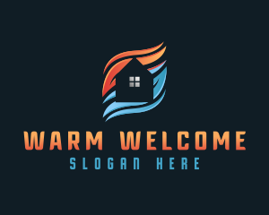 Cold Warm Ventilation logo design