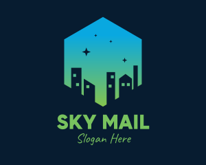 Night City Sky  logo design