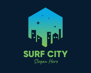 Night City Sky  logo design