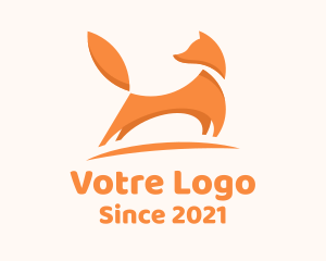 Fox - Modern Orange Fox logo design