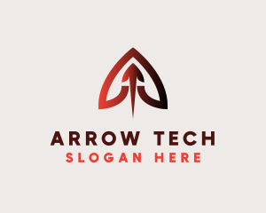 Generic Letter A Arrow logo design