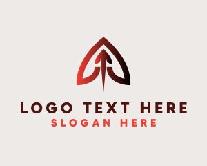Letter - Generic Letter A Arrow logo design