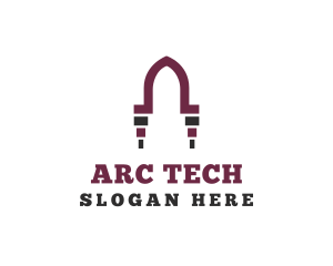 Arc - Arab Door Arch logo design