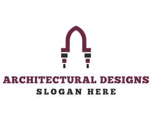 Arch - Arab Door Arch logo design
