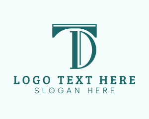 Letter Gd - Simple Marketing Business logo design
