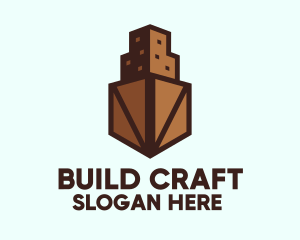 Brown Crate Building logo design