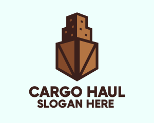 Brown Crate Building logo design