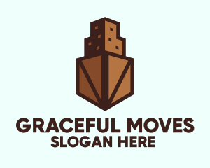 Brown Crate Building logo design