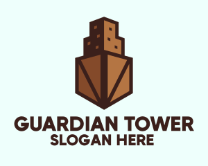 Brown Crate Building logo design