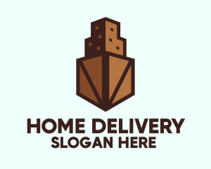 Brown Crate Building logo design