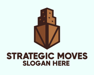 Brown Crate Building logo design