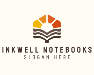 Notebook - Sun Book Education logo design