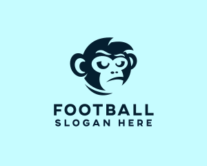 Silhouette - Esports Monkey Animal logo design