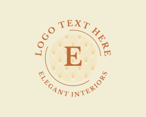 Elegant Floral Cosmetics Boutique logo design