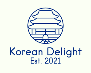 Korean - Korean Temple Landmark logo design