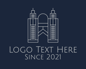 Travel Agency - Petronas Landmark Tower logo design