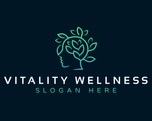 Mental Health Wellness Healing logo design