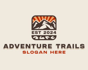 Mountain Summit Adventure logo design