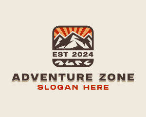 Mountain Summit Adventure logo design