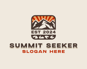 Mountain Summit Adventure logo design