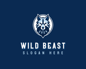 Gamer Beast Wolf logo design