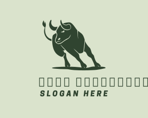 Livestock - Bull Bison Animal logo design