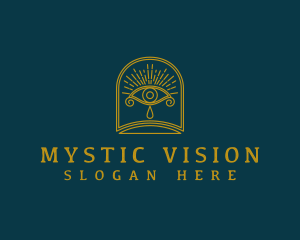 Clairvoyance - Spiritual Tarot Eye logo design