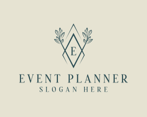 Luxury Floral Diamond Logo