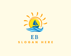 Tropical Sun Boat Logo