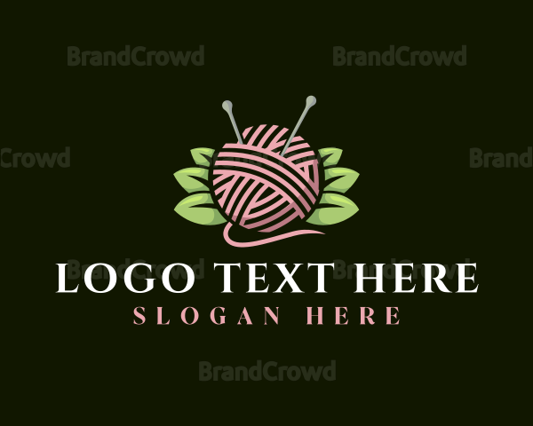 Yarn Weaving Embroidery Logo