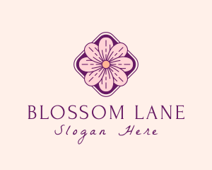 Flower Garden Petals  logo design