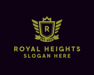 Royal Crown Shield logo design