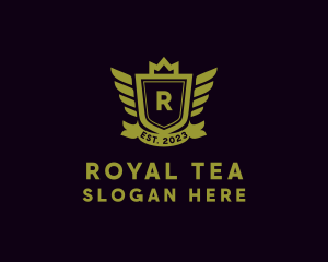 Royal Crown Shield logo design