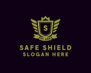 Royal Crown Shield logo design