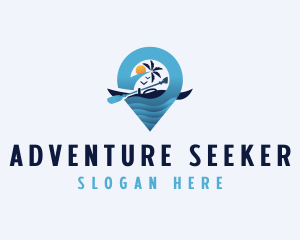 Tour - Tour Kayak Traveler logo design