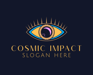 Astral Cosmic Eye logo design