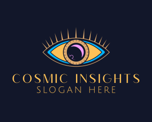 Astral Cosmic Eye logo design